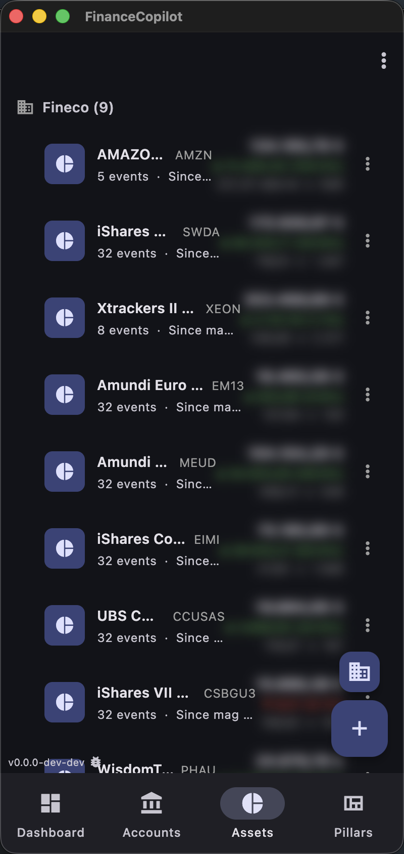 Assets (mobile)